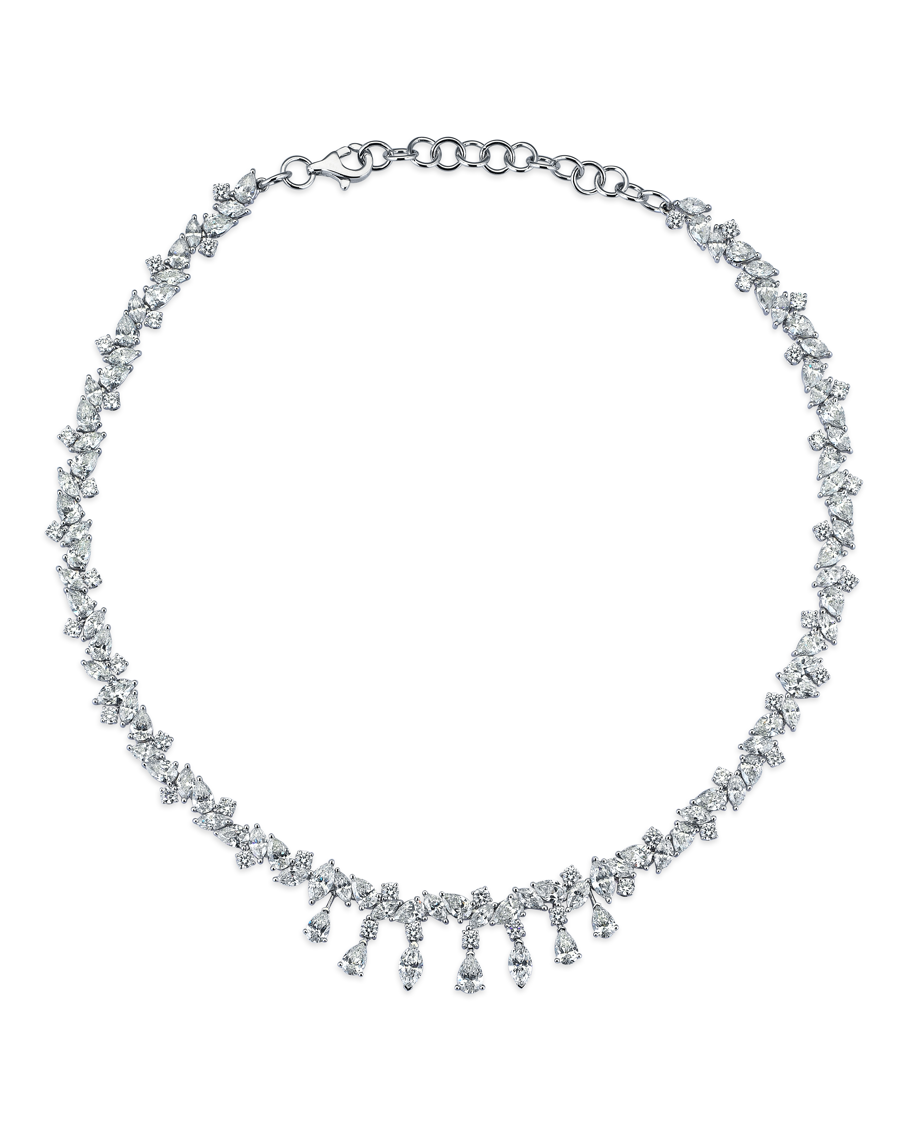 16.86 ct Diamond Choker Necklace